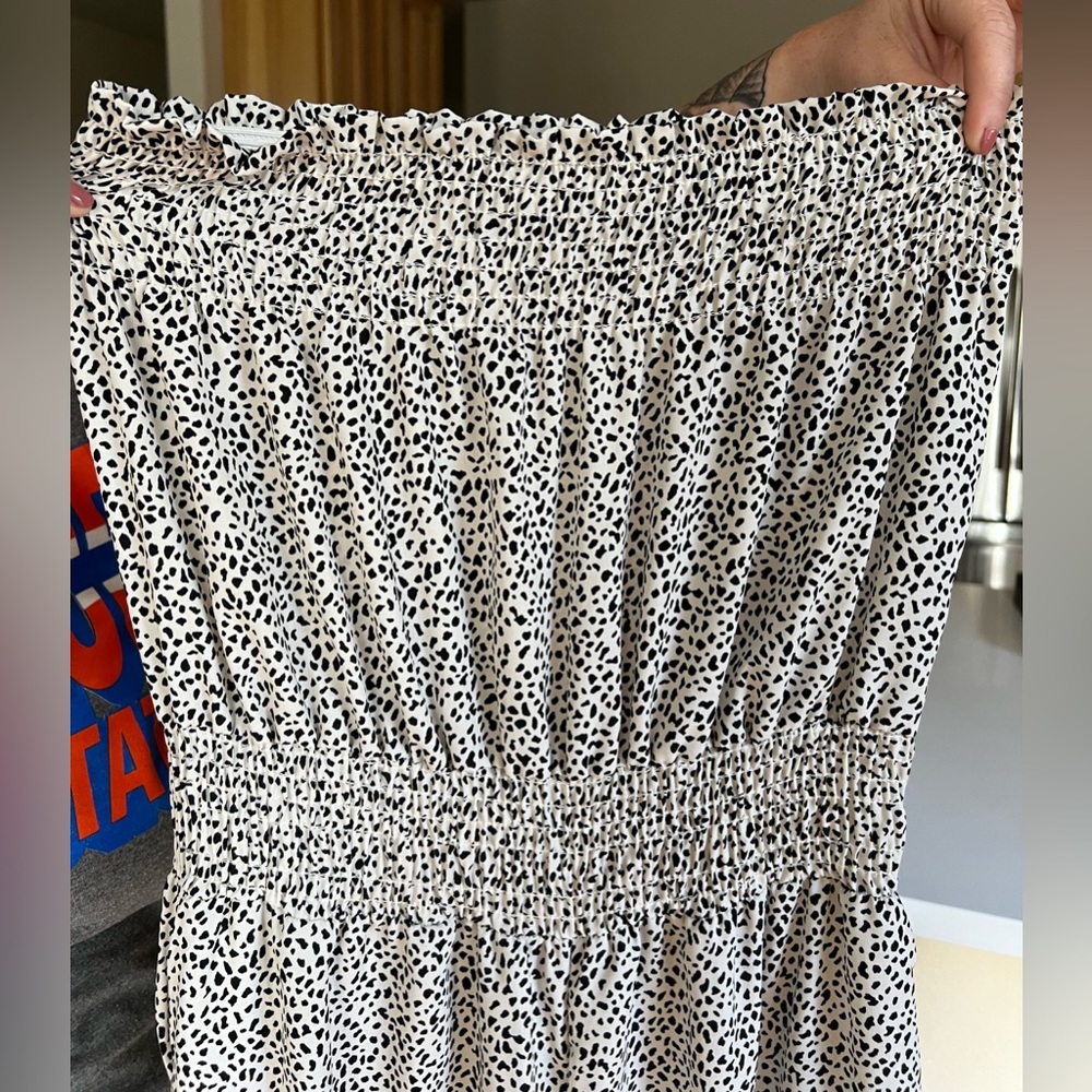 Animal print jumpsuit